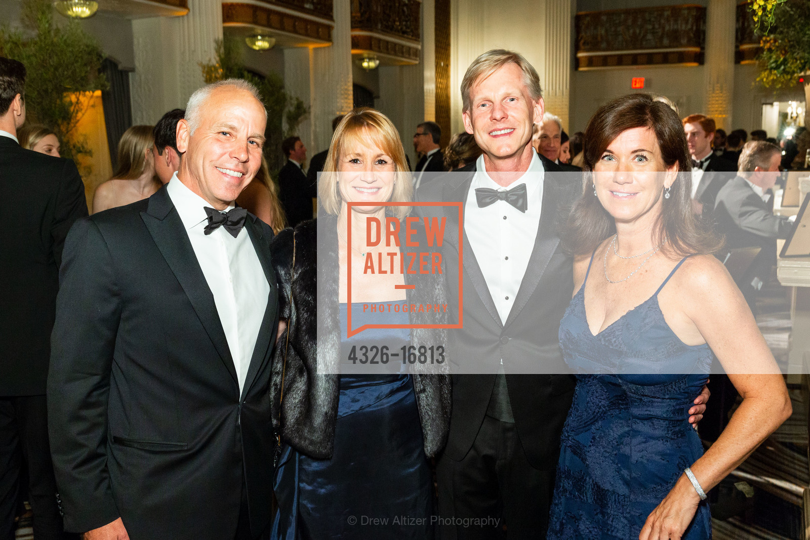 Elliot Schaffer, Jennifer Schaffer, Bill Frimel, Susie Frimel, San Francisco Debutante Ball 2018 Benefiting CPMC, Westin St. Francis Hotel. 335 Powell St, Photo #4326-16813 Elliot Schaffer, Jennifer Schaffer, Bill Frimel, Susie Frimel, Photo #4326-16813