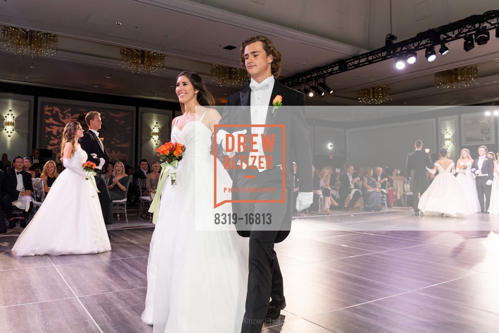 Alison Julia Shimmon, Henry Nicholas Ashley, San Francisco Debutante Ball 2018 Benefiting CPMC, Westin St. Francis Hotel. 335 Powell St, Photo #8319-16813 Alison Julia Shimmon, Henry Nicholas Ashley, Photo #8319-16813