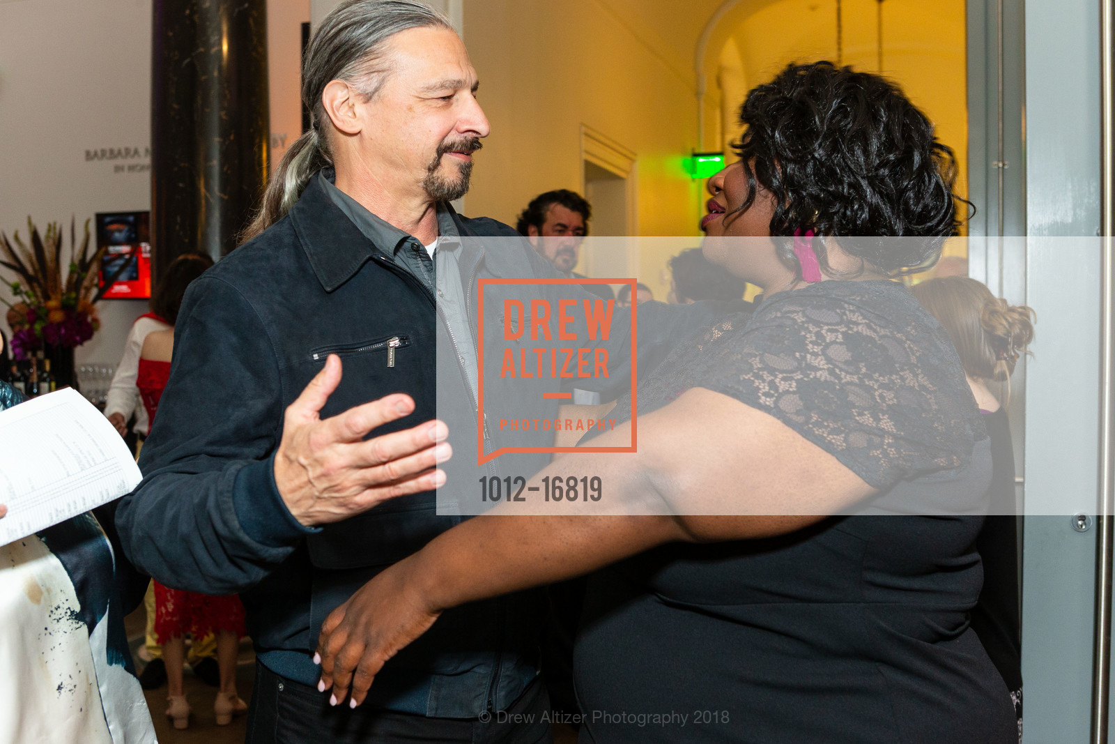 Greer Grimsley, Ronnita Miller, SF Opera's Gotterdammerung and Cast Party 2018, San Francisco Opera. 301 Van Ness Avenue, June 17th, 2018, Photo #1012-16819 Greer Grimsley, Ronnita Miller, Photo #1012-16819