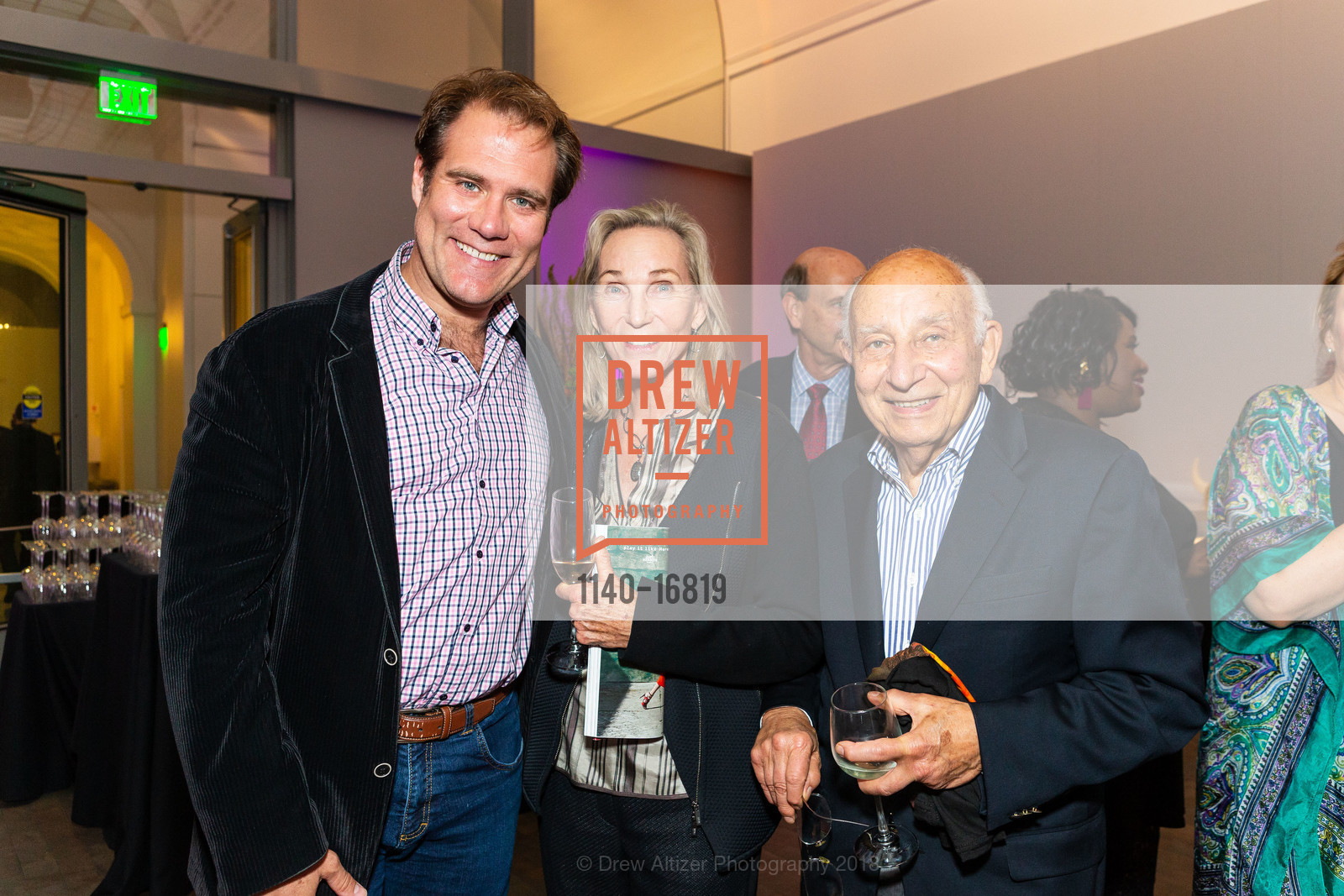 Brandon Jovanovich, Betty Bialek, Fred Bialek, SF Opera's Gotterdammerung and Cast Party 2018, San Francisco Opera. 301 Van Ness Avenue, June 17th, 2018, Photo #1140-16819 Brandon Jovanovich, Betty Bialek, Fred Bialek, Photo #1140-16819