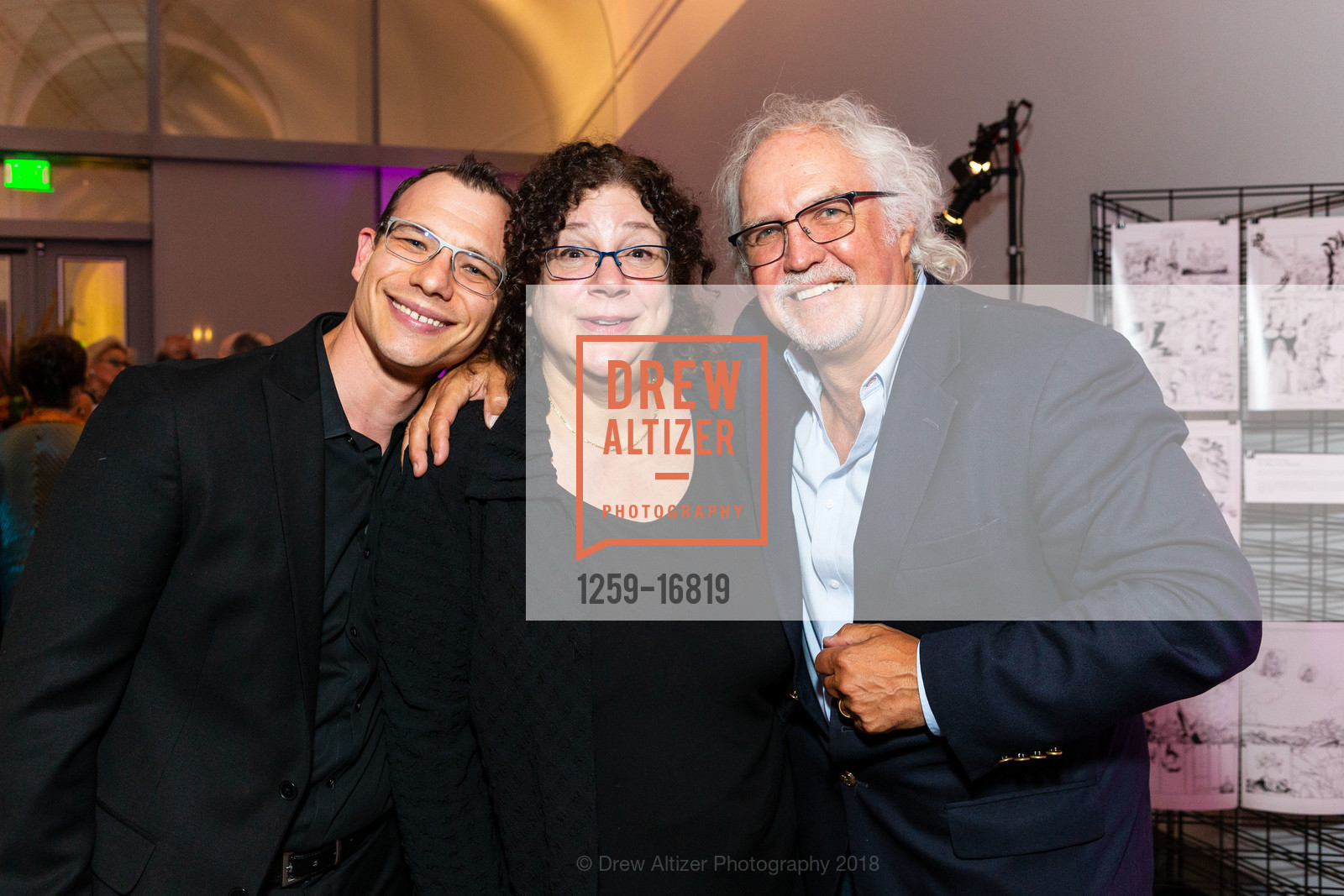 Jeremy Preston, Kay Stern, Donald Runnicles, SF Opera's Gotterdammerung and Cast Party 2018, San Francisco Opera. 301 Van Ness Avenue, June 17th, 2018, Photo #1259-16819 Jeremy Preston, Kay Stern, Donald Runnicles, Photo #1259-16819