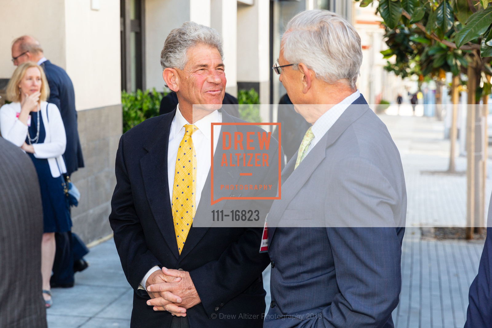Michael Levine, Bill Cumbelich, Order of Malta Clinic of Northern California's 10th Anniversary Celebration and Debut of Mobile Health Clinic, 1601 Larkin Street. 1601 Larkin Street, June 20th, 2018, Photo #111-16823 Michael Levine, Bill Cumbelich, Photo #111-16823