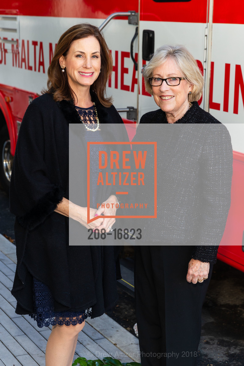 Betsy Connell, Charlotte Kiesel, Order of Malta Clinic of Northern California's 10th Anniversary Celebration and Debut of Mobile Health Clinic, 1601 Larkin Street. 1601 Larkin Street, June 20th, 2018, Photo #208-16823 Betsy Connell, Charlotte Kiesel, Photo #208-16823