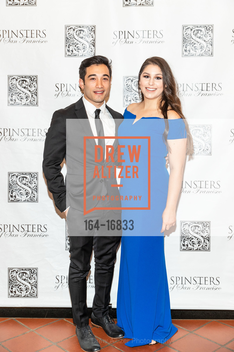 Mark Fiorentino, Hannah Dittman, Spinsters of San Francisco Annual Ball 2018, SF War Memorial House, Green Room. 301 Van Ness Ave, Photo #164-16833 Mark Fiorentino, Hannah Dittman, Photo #164-16833