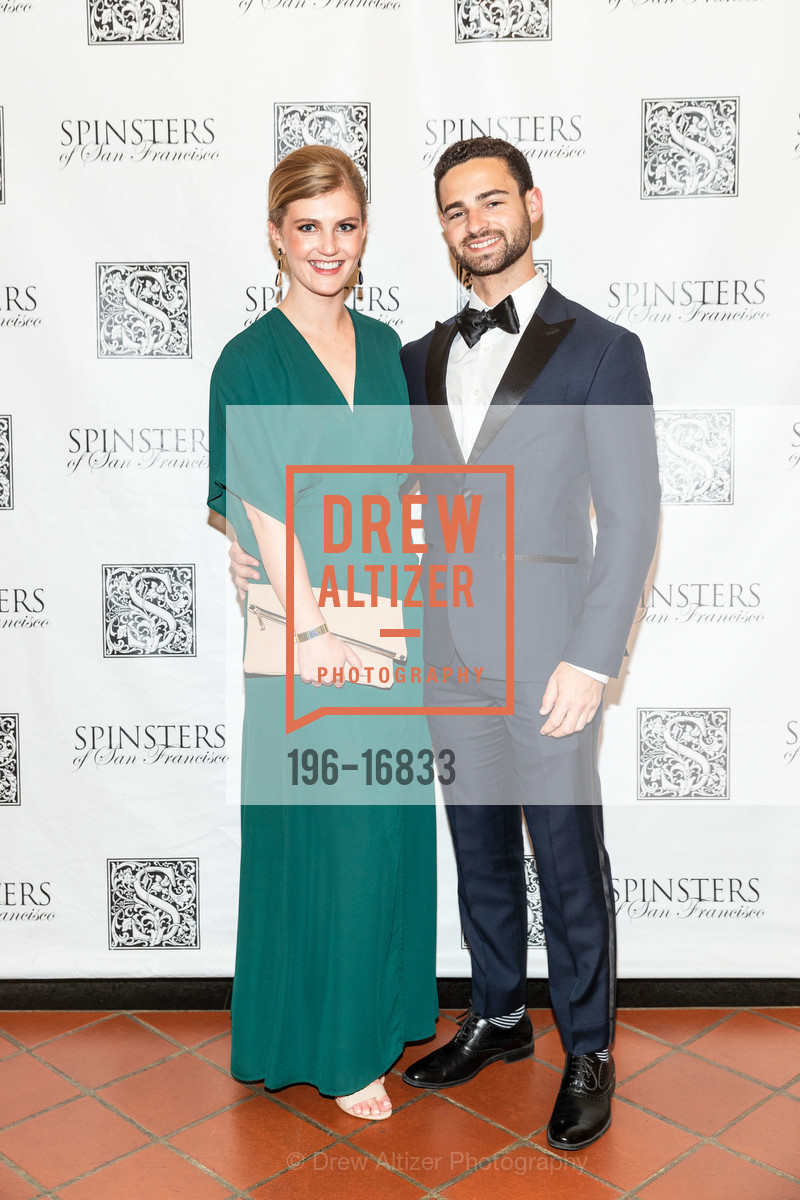 Lauren Drewniany, Dillon Katz, Spinsters of San Francisco Annual Ball 2018, SF War Memorial House, Green Room. 301 Van Ness Ave, Photo #196-16833 Lauren Drewniany, Dillon Katz, Photo #196-16833