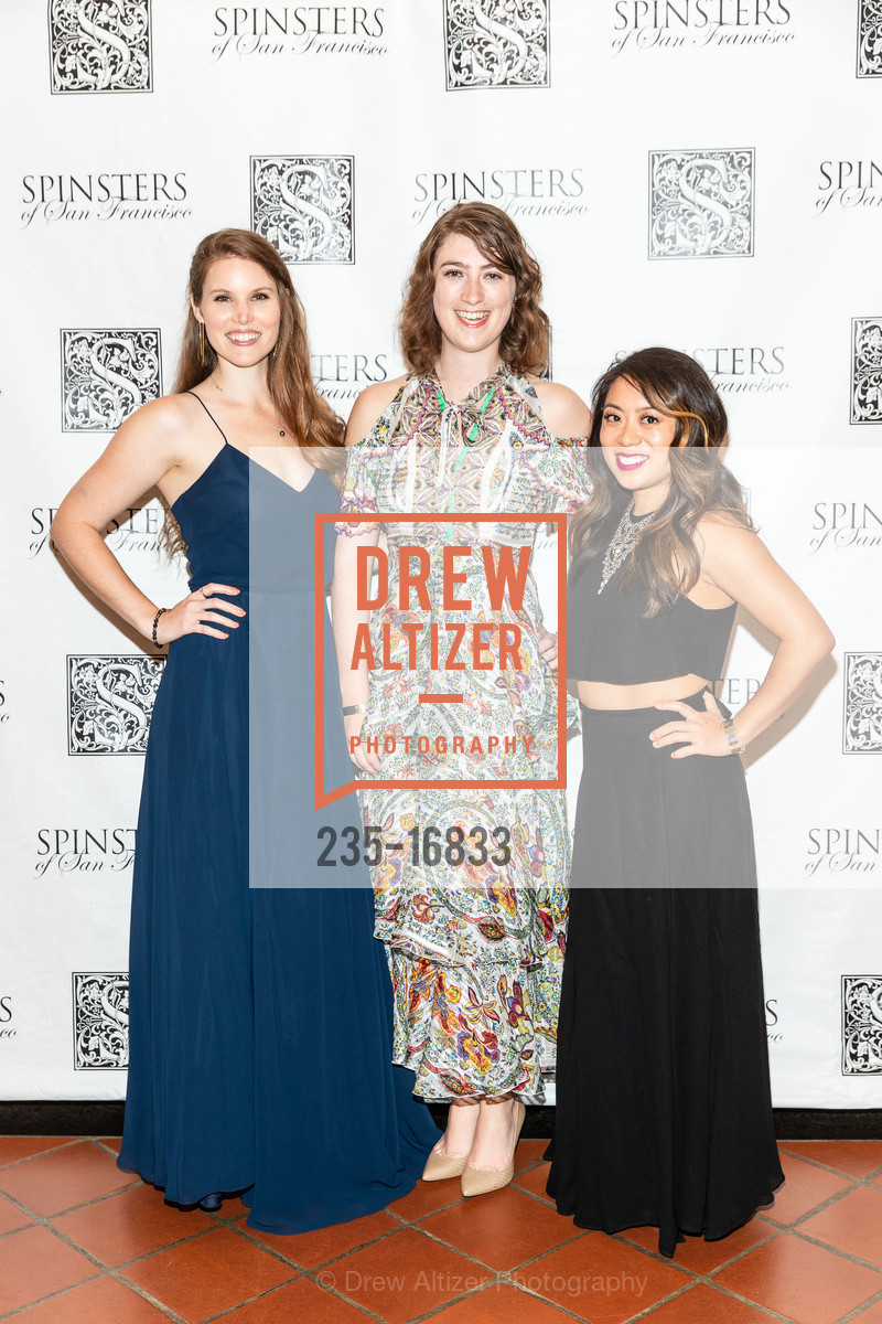 Tamara Cartun, Jocelyn Neff, Jen Chan, Spinsters of San Francisco Annual Ball 2018, SF War Memorial House, Green Room. 301 Van Ness Ave, Photo #235-16833 Tamara Cartun, Jocelyn Neff, Jen Chan, Photo #235-16833