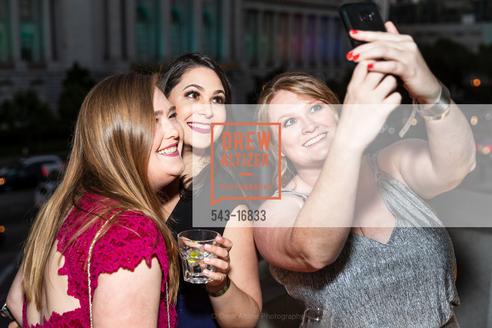 Megan Coleman, Emma Simons, Kathryn McAdam, Spinsters of San Francisco Annual Ball 2018, SF War Memorial House, Green Room. 301 Van Ness Ave, Photo #543-16833 Megan Coleman, Emma Simons, Kathryn McAdam, Photo #543-16833