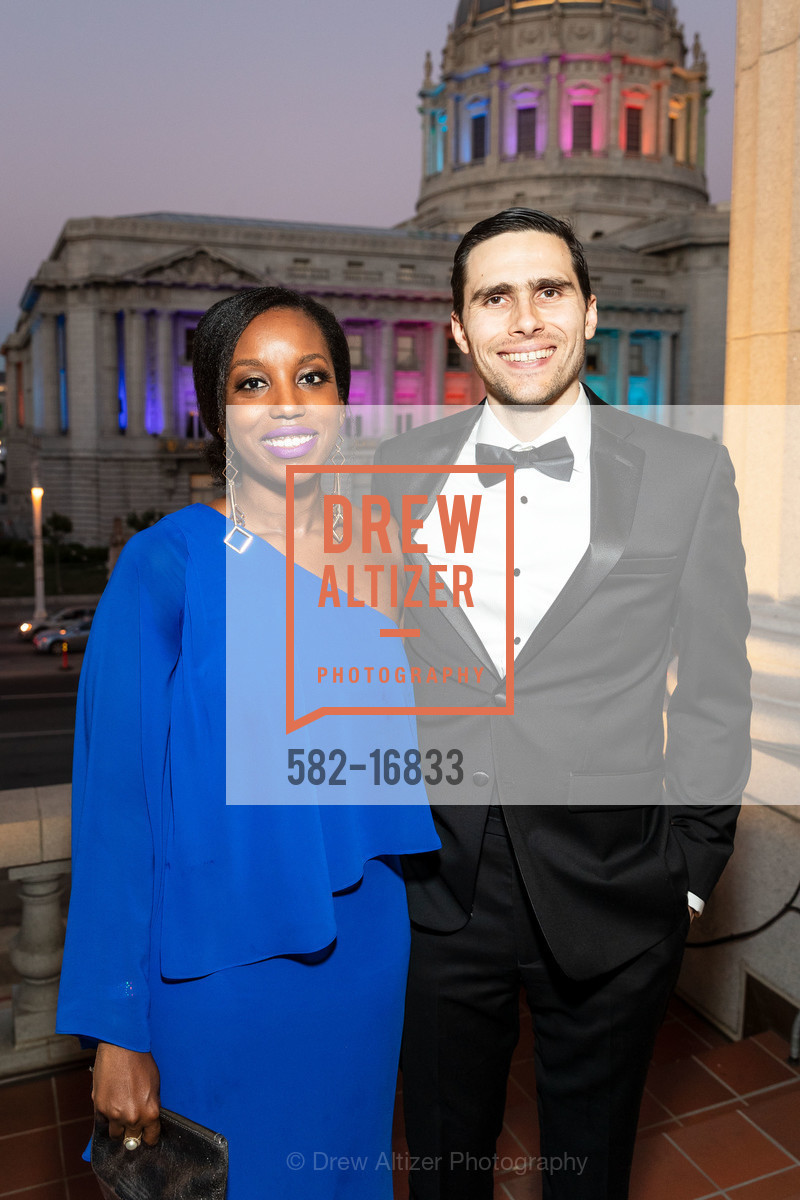 Blair Green, Jason George, Spinsters of San Francisco Annual Ball 2018, SF War Memorial House, Green Room. 301 Van Ness Ave, Photo #582-16833 Blair Green, Jason George, Photo #582-16833