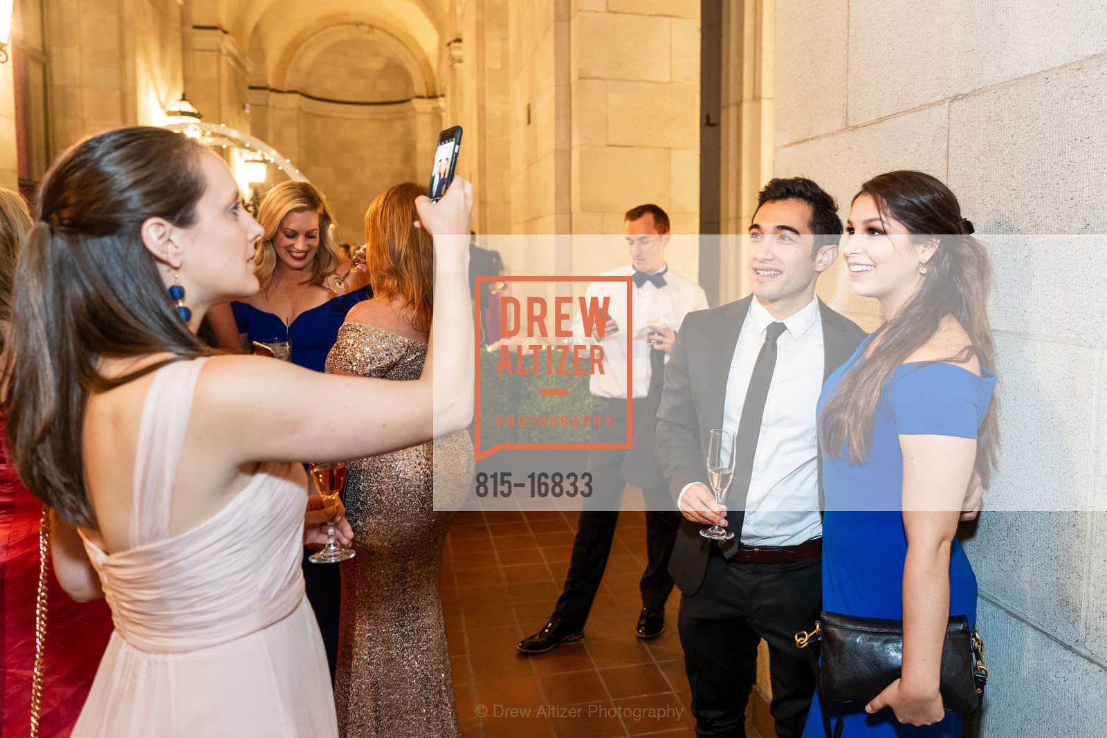 Mark Fiorentino, Hannah Dittman, Spinsters of San Francisco Annual Ball 2018, SF War Memorial House, Green Room. 301 Van Ness Ave, Photo #815-16833 Mark Fiorentino, Hannah Dittman, Photo #815-16833