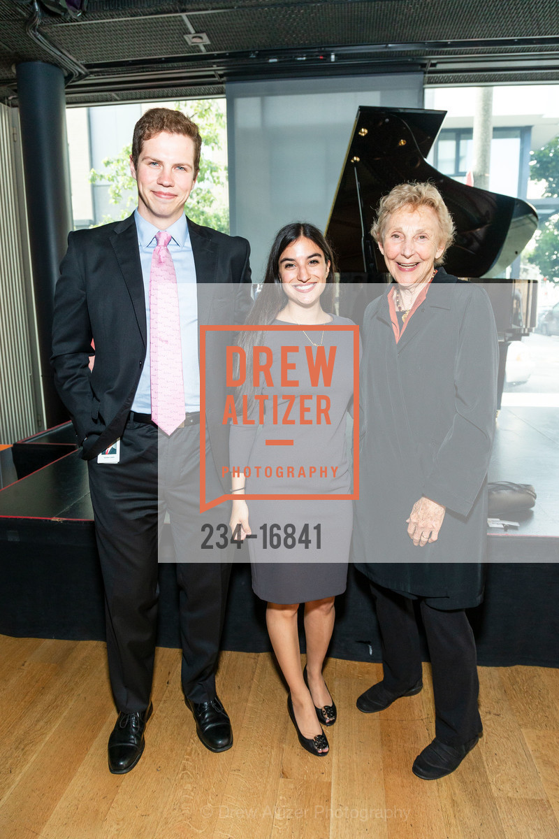 Holden Lewis, Yasmeen Silva, Patricia Ellsberg, Ploughshares Fund Chain Reaction 2018, SF Jazz Center. 201 Franklin St, Photo #234-16841 Holden Lewis, Yasmeen Silva, Patricia Ellsberg, Photo #234-16841