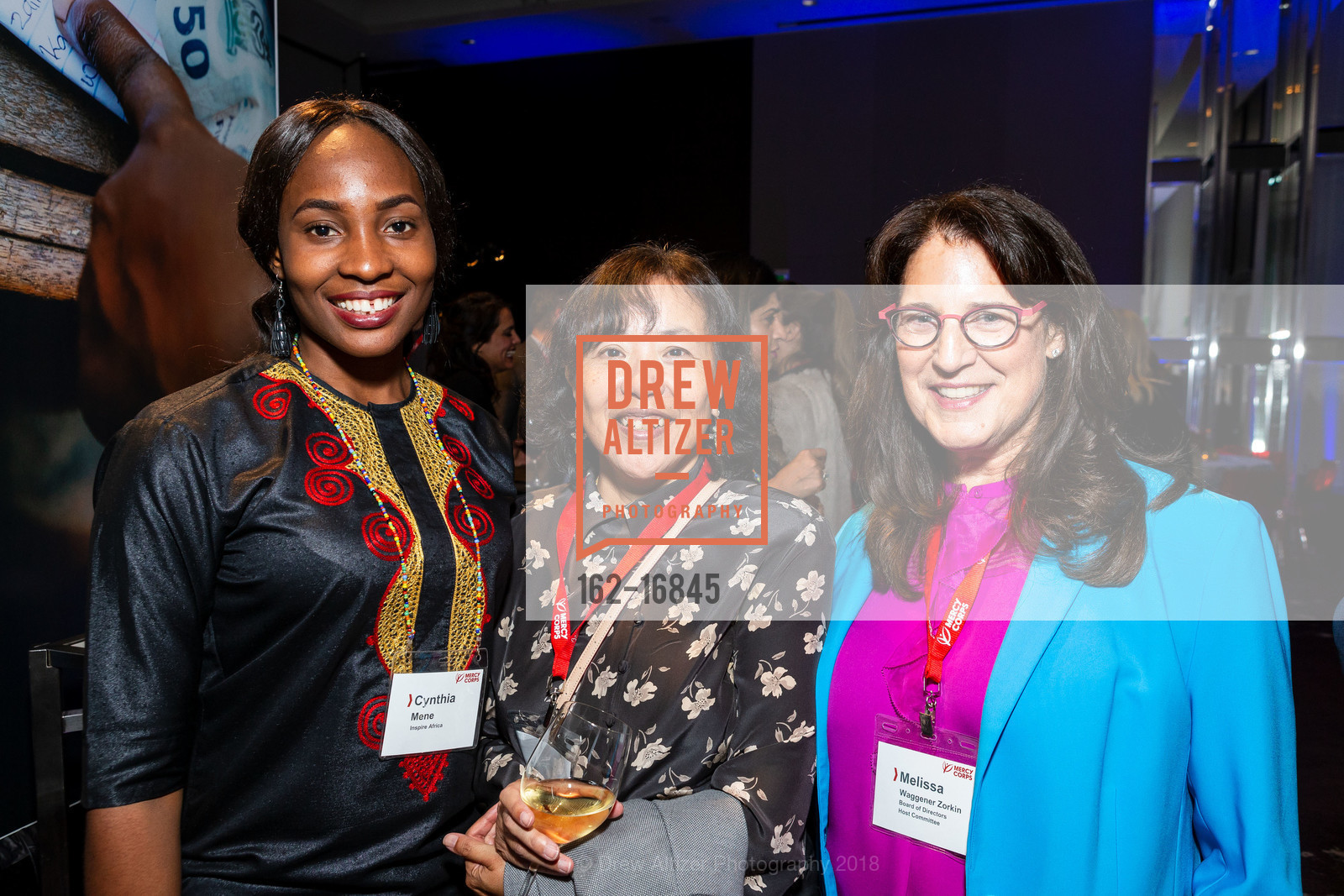 Cynthia Mene, Melissa Waggener Zorkin, Mercy Corps 2018 Gamechangers: Transforming Aid through Innovation, St. Regis Hotel. 125 3rd Street, June 27th, 2018, Photo #162-16845 Cynthia Mene, Melissa Waggener Zorkin, Photo #162-16845