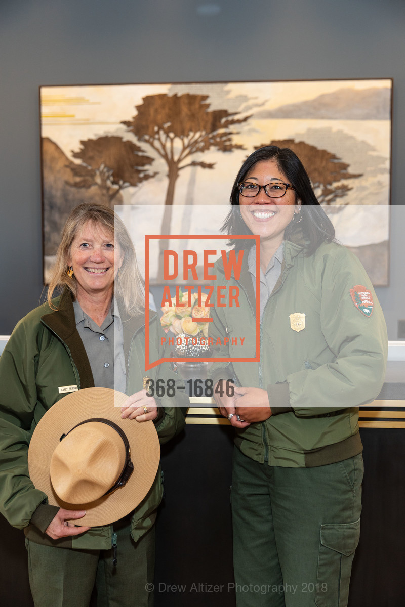 Carrie Feierabend, Michelle Gee, Lodge at the Presidio Ribbon Cutting, Lodge at the Presidio. 105 Montgomery St, June 27th, 2018, Photo #368-16846 Carrie Feierabend, Michelle Gee, Photo #368-16846