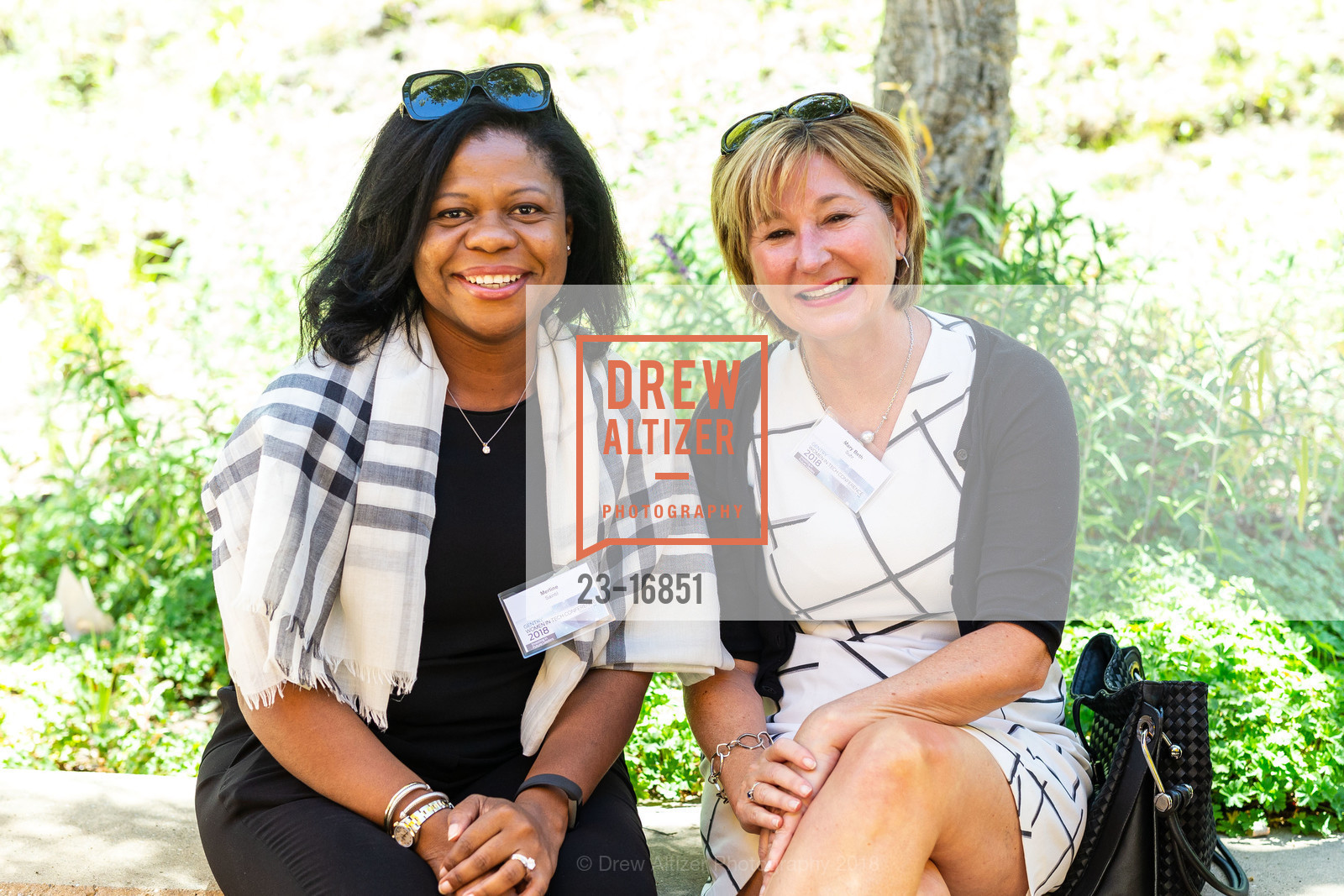 Merline Saintil, Mary Beth Suhr, GENTRY Women In Tech 2018 Conference Presented by SAP, SAP Offices. 3410 Hillview Avenue, June 28th, 2018, Photo #23-16851 Merline Saintil, Mary Beth Suhr, Photo #23-16851