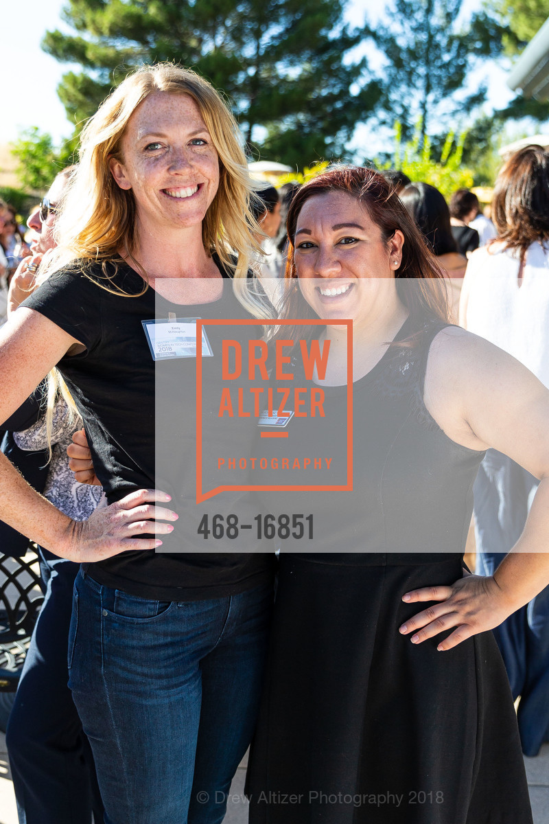Emily McNaughton, Alicia Ruiz, GENTRY Women In Tech 2018 Conference Presented by SAP, SAP Offices. 3410 Hillview Avenue, June 28th, 2018, Photo #468-16851 Emily McNaughton, Alicia Ruiz, Photo #468-16851