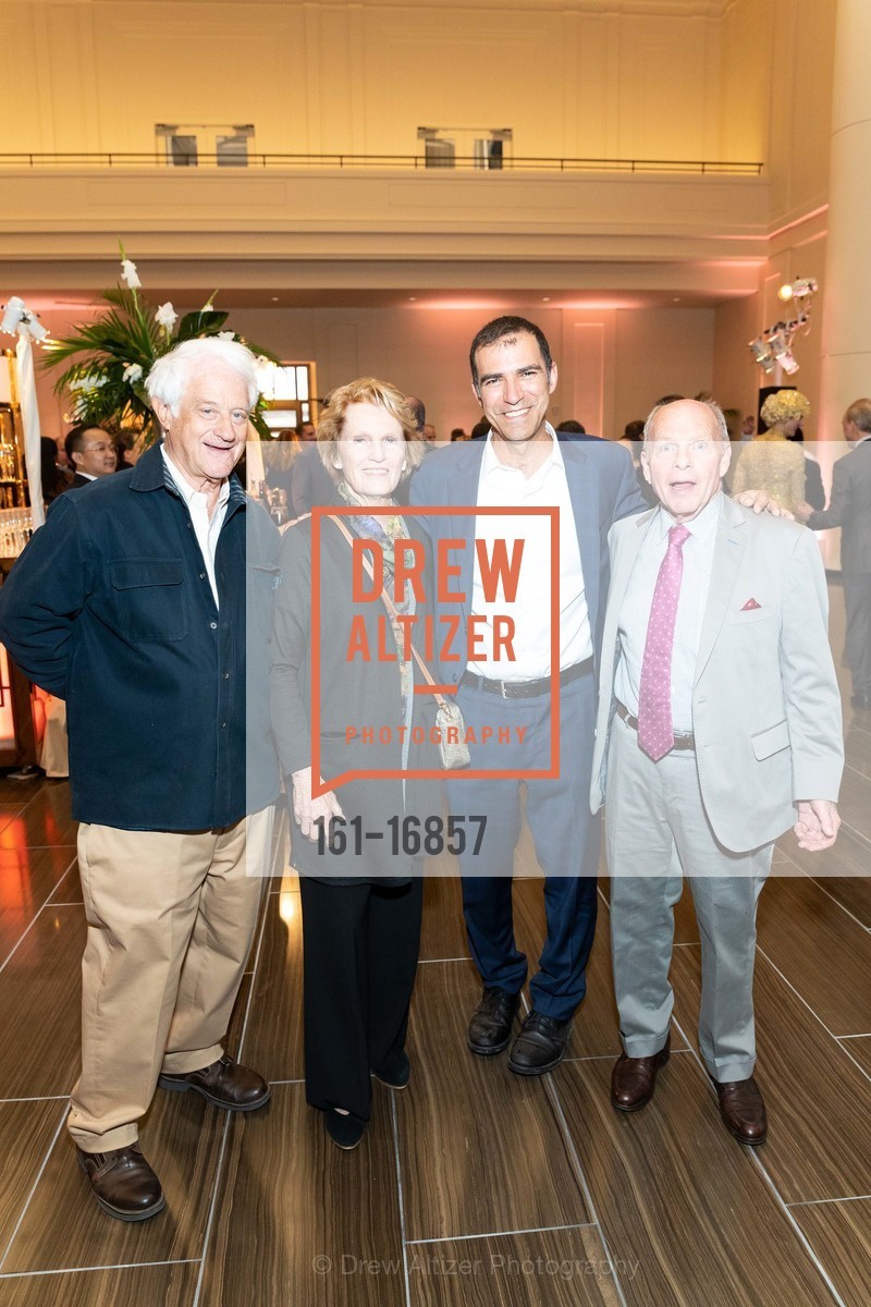 Toby Rosenblatt, Sally Rosenblatt, Peter Quartaroli, John Berggruen, Levick Hosts Private Event, 350 Bush St, Photo #161-16857 Toby Rosenblatt, Sally Rosenblatt, Peter Quartaroli, John Berggruen, Photo #161-16857