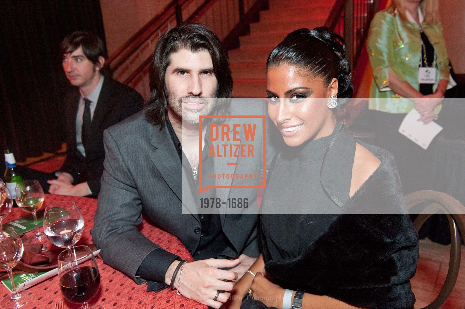 Sefik Soyer, Selin Sintac, Global Green USA's 7th Annual GORGEOUS & GREEN GALA, US, December 6th, 2011, Photo #1978-1686 Sefik Soyer, Selin Sintac, Photo #1978-1686