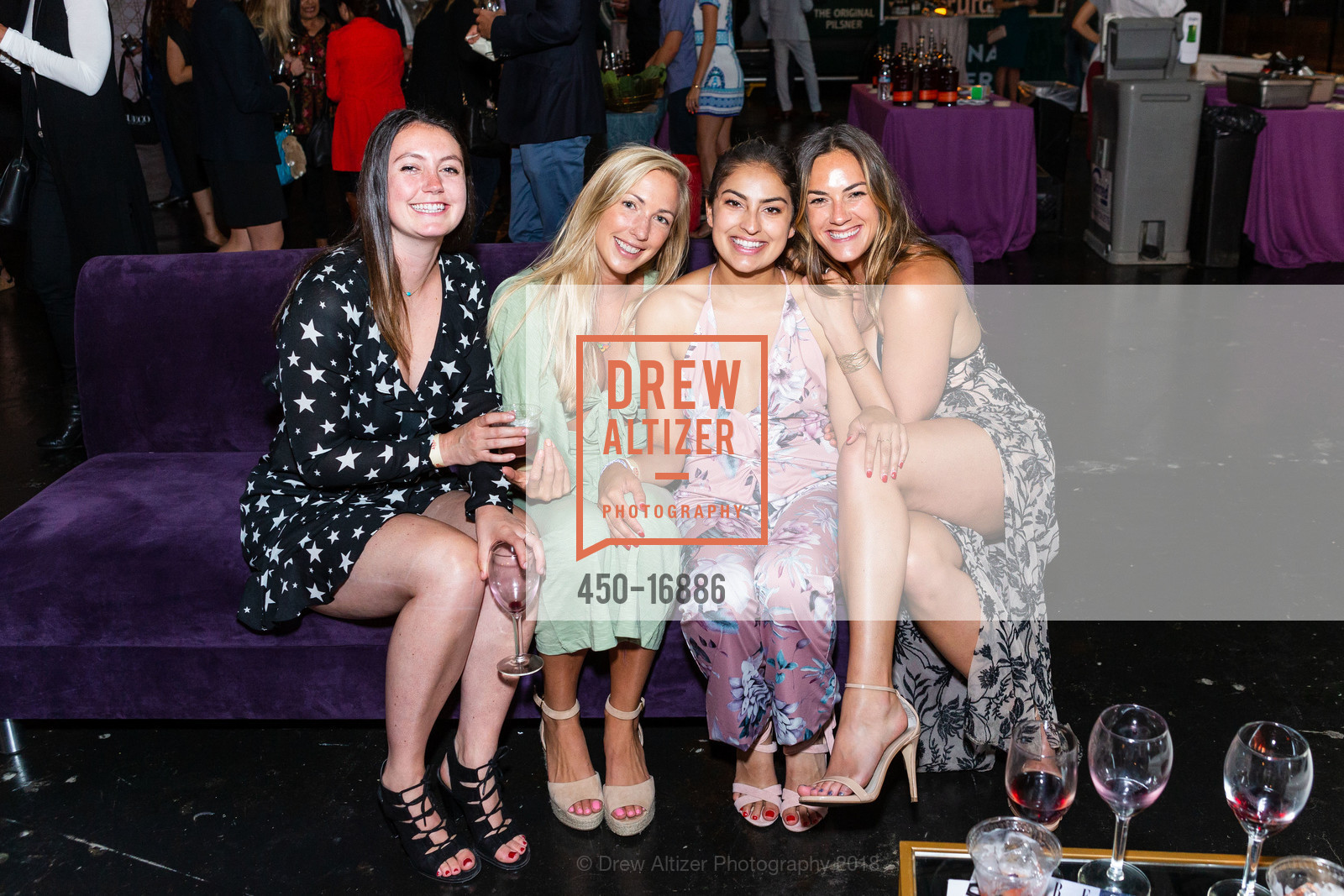 Katie Kelly, Courtney Pester, Rica Morelli, Talia Greenwald, Best of San Francisco Magazine, Palace of Fine Arts. 3301 Lyon St, San Francisco, CA 94123, July 12th, 2018, Photo #450-16886 Katie Kelly, Courtney Pester, Rica Morelli, Talia Greenwald, Photo #450-16886