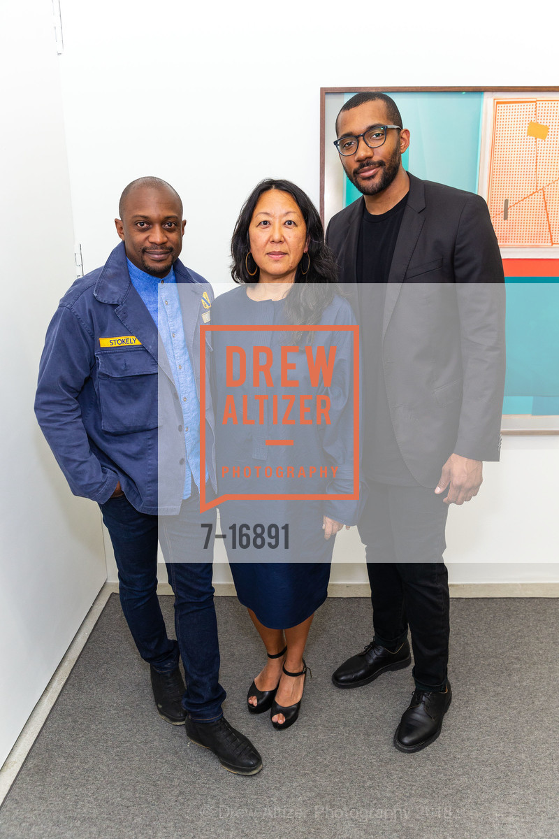 Hank Willis Thomas, Gee JU, Matthew Angelo Harrison, Kinship: Celebrating 10 Years of Jessica Silverman Gallery, Jessica Silverman Gallery. 488 Ellis Street, July 19th, 2018, Photo #7-16891 Hank Willis Thomas, Gee JU, Matthew Angelo Harrison, Photo #7-16891