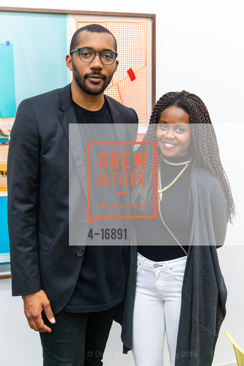 Matthew Angelo Harrison, Clementine Amaria, Kinship: Celebrating 10 Years of Jessica Silverman Gallery, Jessica Silverman Gallery. 488 Ellis Street, July 19th, 2018, Photo #4-16891 Matthew Angelo Harrison, Clementine Amaria, Photo #4-16891