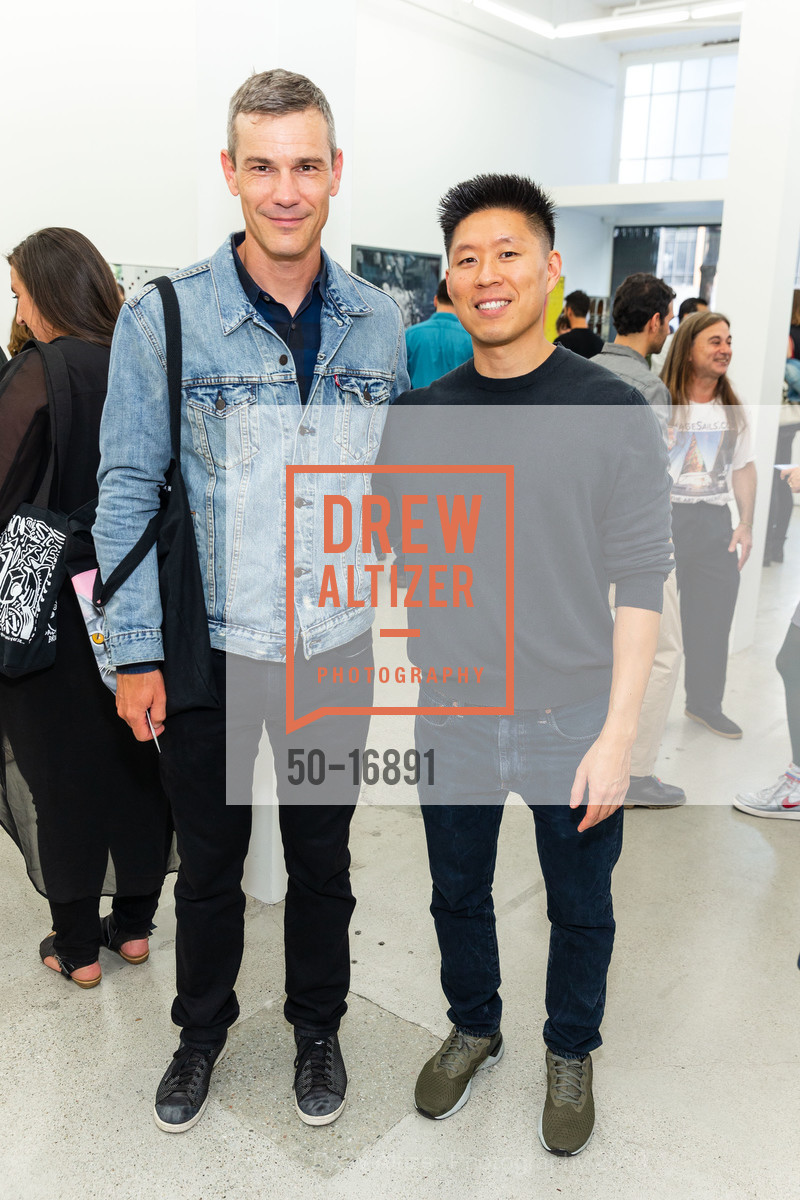 Vincent Fecteau, Pak Ming Chuang, Kinship: Celebrating 10 Years of Jessica Silverman Gallery, Jessica Silverman Gallery. 488 Ellis Street, July 19th, 2018, Photo #50-16891 Vincent Fecteau, Pak Ming Chuang, Photo #50-16891