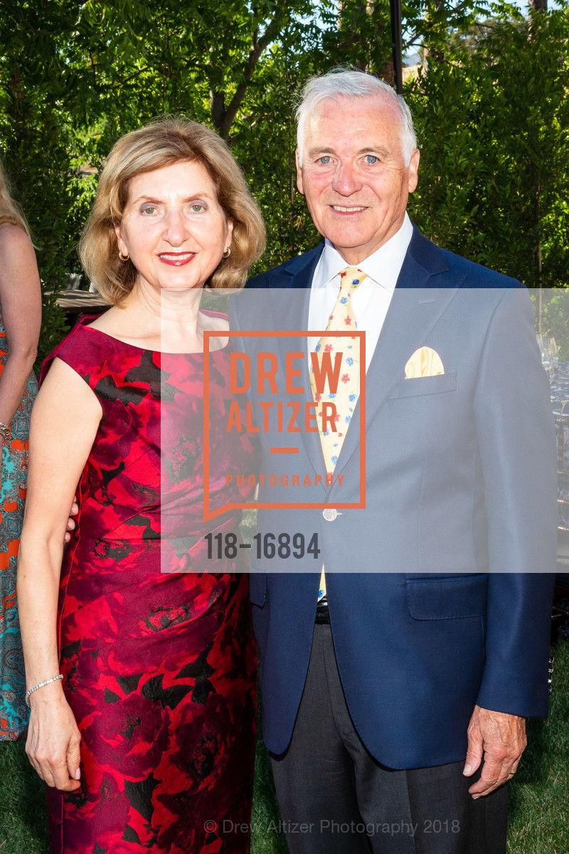 Rita Castellucci, Antonio Castellucci, Festival Napa Valley 2018 Founders Dinner at Darioush Winery, Darioush Winery. 4240 Silverado Trail, July 19th, 2018, Photo #118-16894 Rita Castellucci, Antonio Castellucci, Photo #118-16894