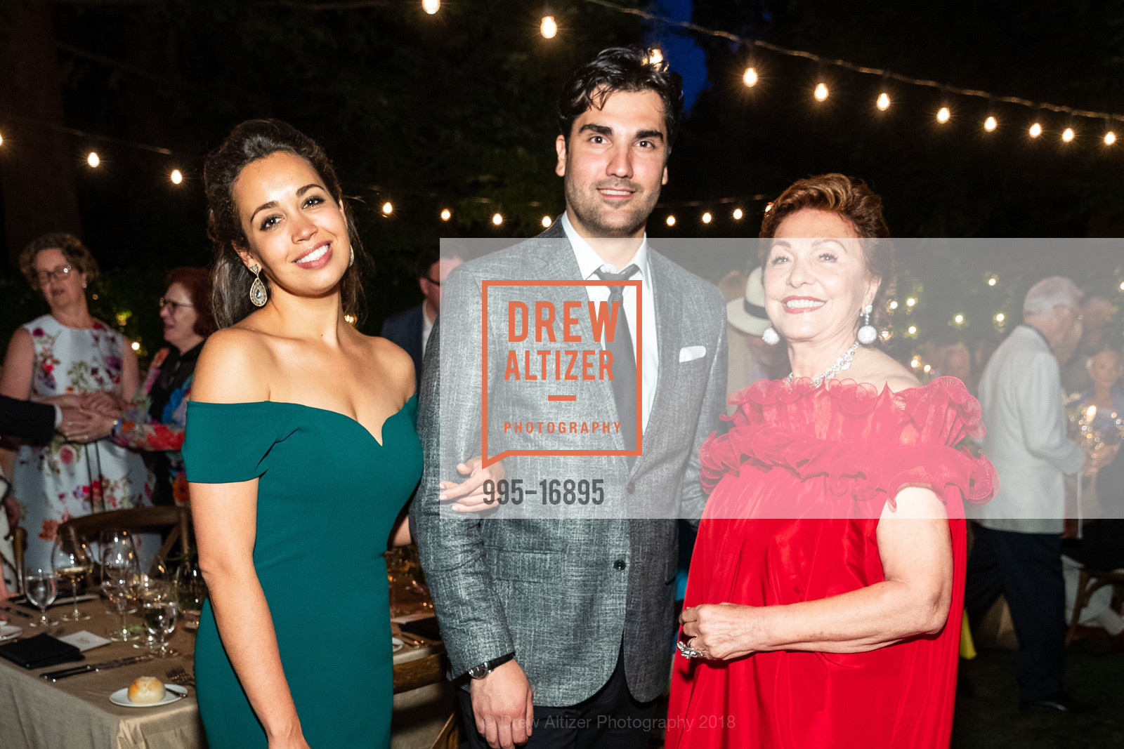 Nadine Sierra, Jonathan Tetelman, Maria Manetti Shrem, Festival Napa Valley 2018 Opening Night Opera Under the Stars, Meadowood Napa Valley. 900 Meadowood Lane, July 20th, 2018, Photo #995-16895 Nadine Sierra, Jonathan Tetelman, Maria Manetti Shrem, Photo #995-16895