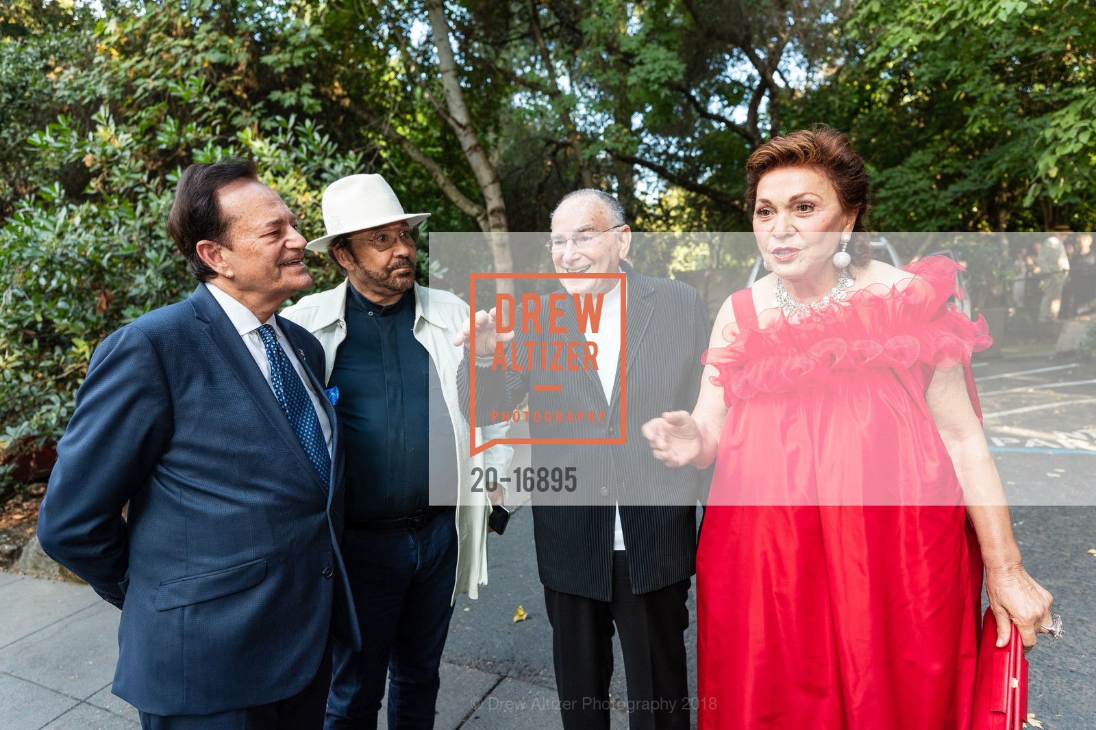 Prince Rudolf Kniase Melikoff, Jose Nazar, Jan Shrem, Maria Manetti Shrem, Festival Napa Valley 2018 Opening Night Opera Under the Stars, Meadowood Napa Valley. 900 Meadowood Lane, July 20th, 2018, Photo #20-16895 Prince Rudolf Kniase Melikoff, Jose Nazar, Jan Shrem, Maria Manetti Shrem, Photo #20-16895