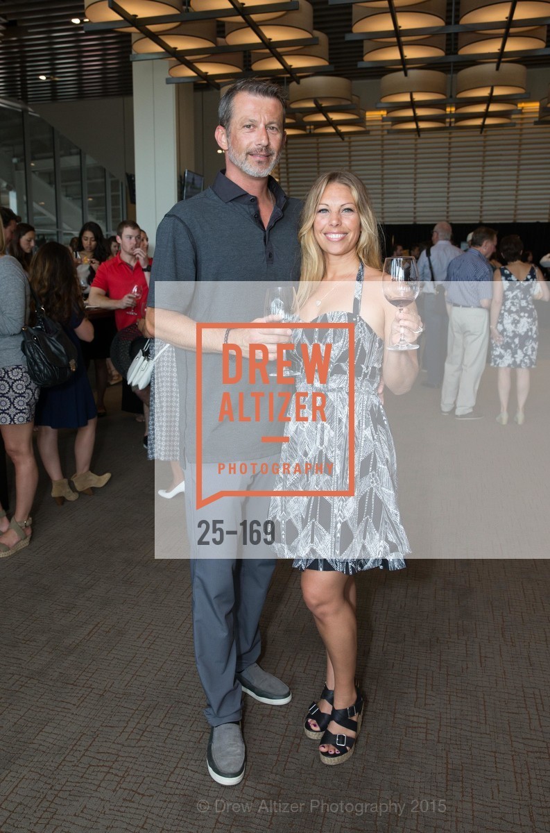 Sal Mehmedic, Jenny Mehmidic, Silicon Valley Wine Auction Benefiting Silicon Valley Education Foundation, Levi's Stadium. 4900 Marie P. DeBartolo Way, June 19th, 2015,Drew Altizer, Drew Altizer Photography, full-service agency, private events, San Francisco photographer, photographer california