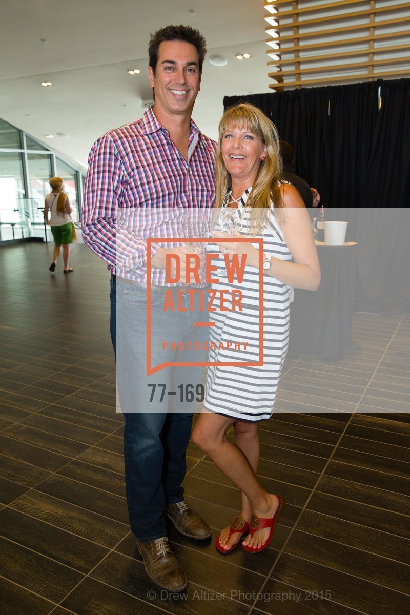 Todd Kaiser, Lynn Kaiser, Gucci & Vogue Dinner, Levi's Stadium. 4900 Marie P. DeBartolo Way, June 19th, 2015, Photo #77-169 Todd Kaiser, Lynn Kaiser, Photo #77-169