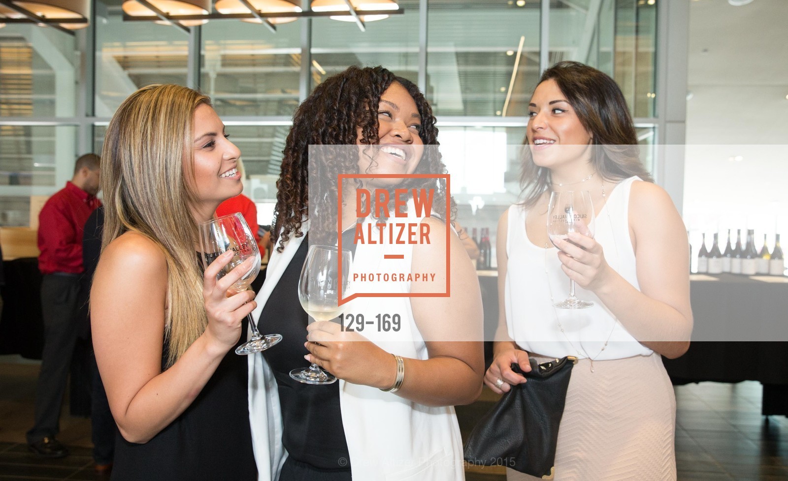 Victoria Astari, Mikaela Martin, Margie Galeano, Silicon Valley Wine Auction Benefiting Silicon Valley Education Foundation, Levi's Stadium. 4900 Marie P. DeBartolo Way, June 19th, 2015