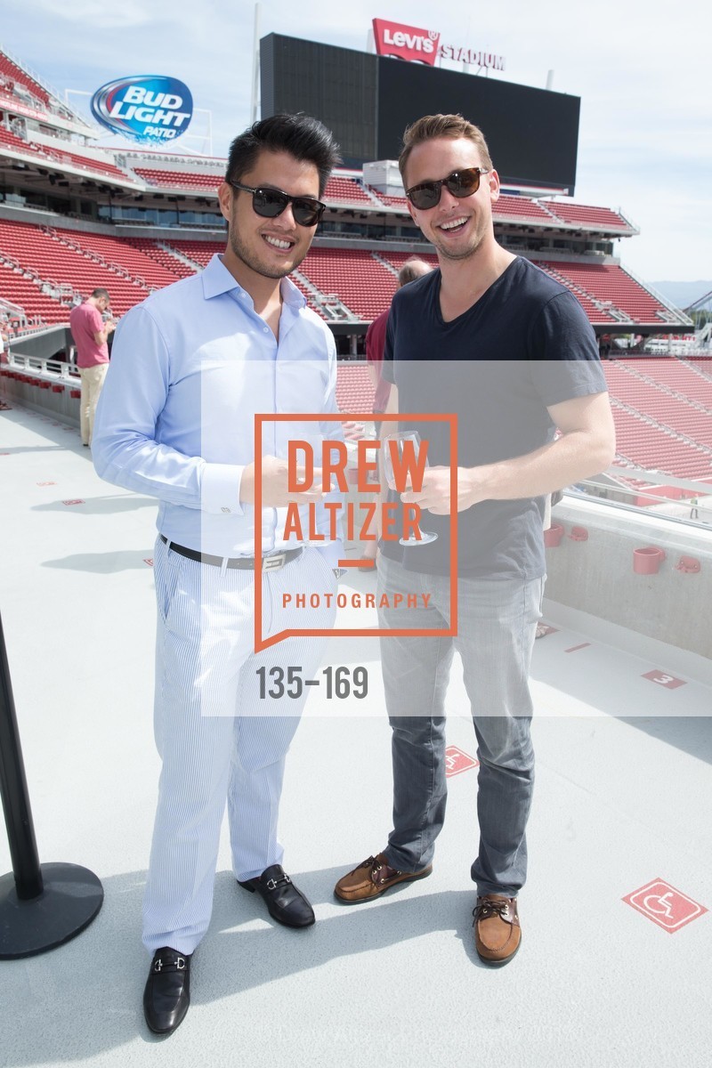 Richard Chua, Ryan Ausano, Gucci & Vogue Dinner, Levi's Stadium. 4900 Marie P. DeBartolo Way, June 19th, 2015, Photo #135-169 Richard Chua, Ryan Ausano, Photo #135-169