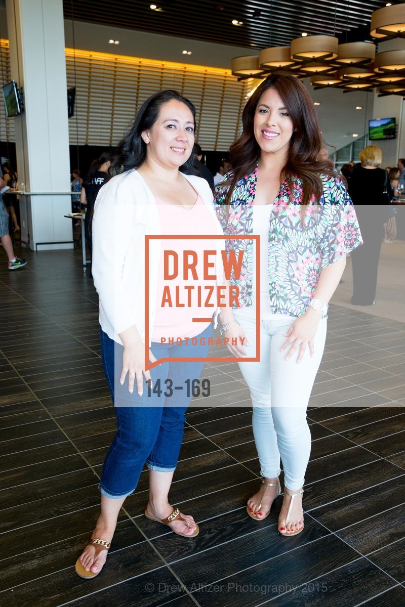 Lorraine Alvarez, Maribel Lopez, Silicon Valley Wine Auction Benefiting Silicon Valley Education Foundation, Levi's Stadium. 4900 Marie P. DeBartolo Way, June 19th, 2015,Drew Altizer, Drew Altizer Photography, full-service agency, private events, San Francisco photographer, photographer california