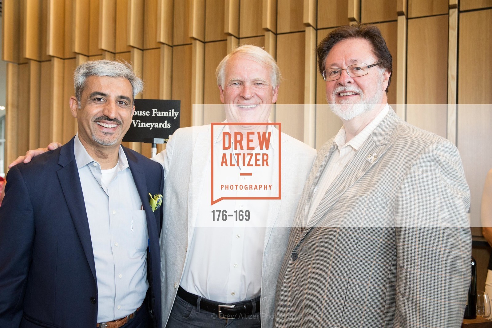 Muhammed Chaudhry, Dave House, John York, Silicon Valley Wine Auction Benefiting Silicon Valley Education Foundation, Levi's Stadium. 4900 Marie P. DeBartolo Way, June 19th, 2015,Drew Altizer, Drew Altizer Photography, full-service agency, private events, San Francisco photographer, photographer california