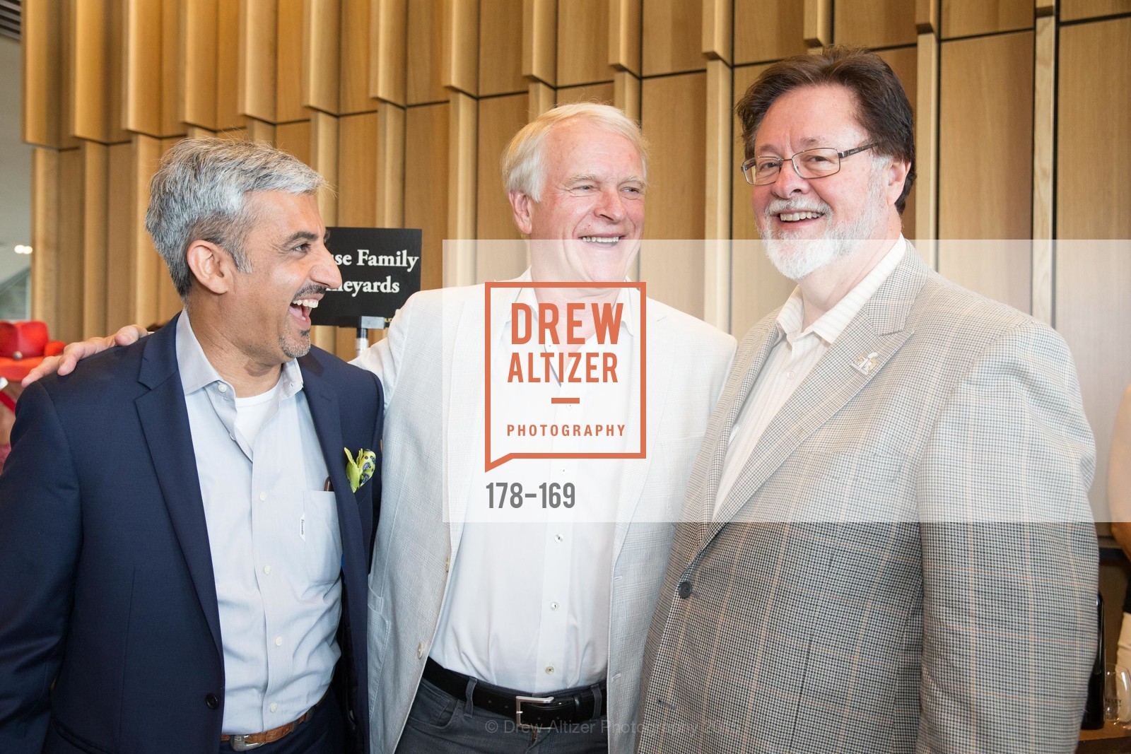 Muhammed Chaudhry, Dave House, John York, Silicon Valley Wine Auction Benefiting Silicon Valley Education Foundation, Levi's Stadium. 4900 Marie P. DeBartolo Way, June 19th, 2015,Drew Altizer, Drew Altizer Photography, full-service agency, private events, San Francisco photographer, photographer california