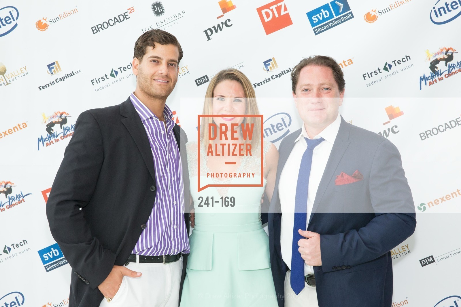 Daniel Sharabi, Sophie Sharabi, Liam Mayclem, Silicon Valley Wine Auction Benefiting Silicon Valley Education Foundation, Levi's Stadium. 4900 Marie P. DeBartolo Way, June 19th, 2015,Drew Altizer, Drew Altizer Photography, full-service agency, private events, San Francisco photographer, photographer california