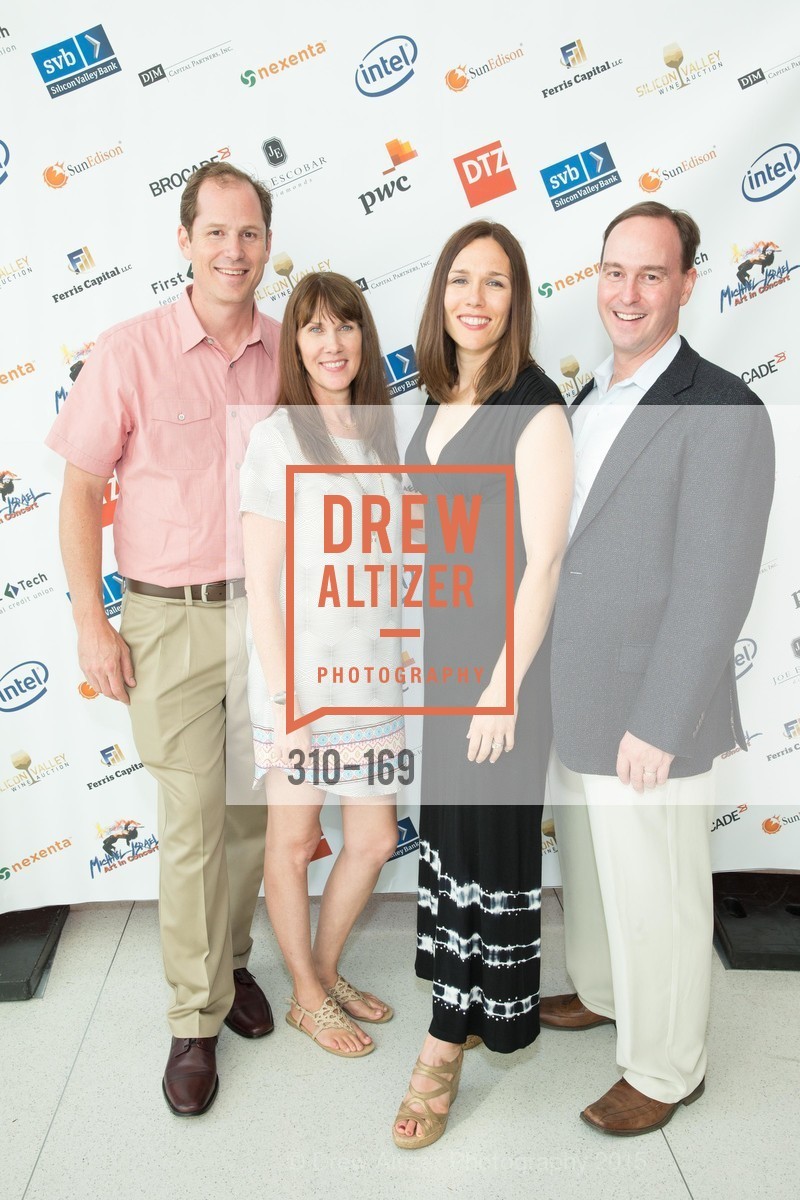 Josh Metz, Megan Metz, Julie Rashkis, Craig Rashkis, Silicon Valley Wine Auction Benefiting Silicon Valley Education Foundation, Levi's Stadium. 4900 Marie P. DeBartolo Way, June 19th, 2015,Drew Altizer, Drew Altizer Photography, full-service agency, private events, San Francisco photographer, photographer california