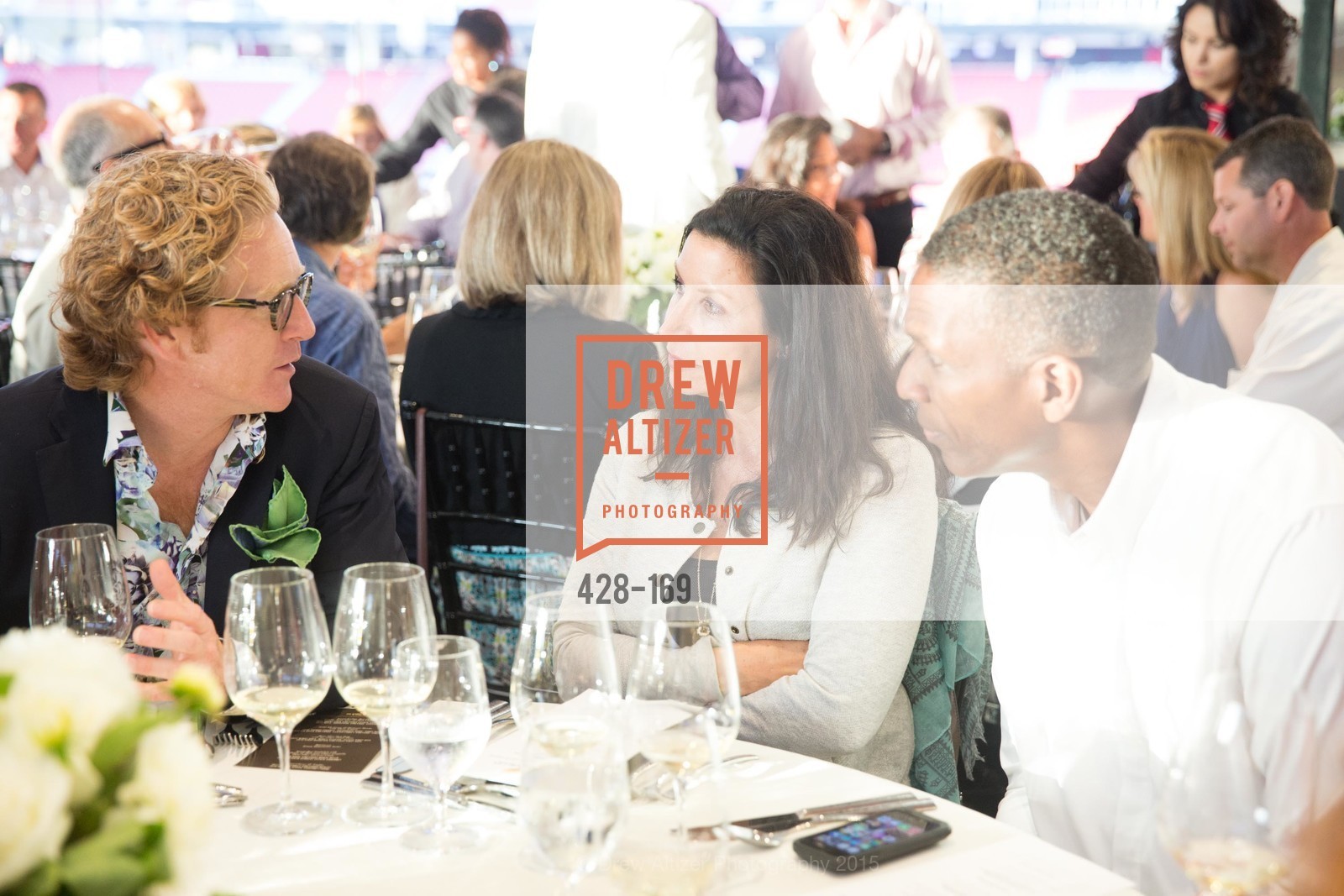 Clay Reynolds, Amy Bonnichsen, Keena Turner, Silicon Valley Wine Auction Benefiting Silicon Valley Education Foundation, Levi's Stadium. 4900 Marie P. DeBartolo Way, June 19th, 2015,Drew Altizer, Drew Altizer Photography, full-service agency, private events, San Francisco photographer, photographer california