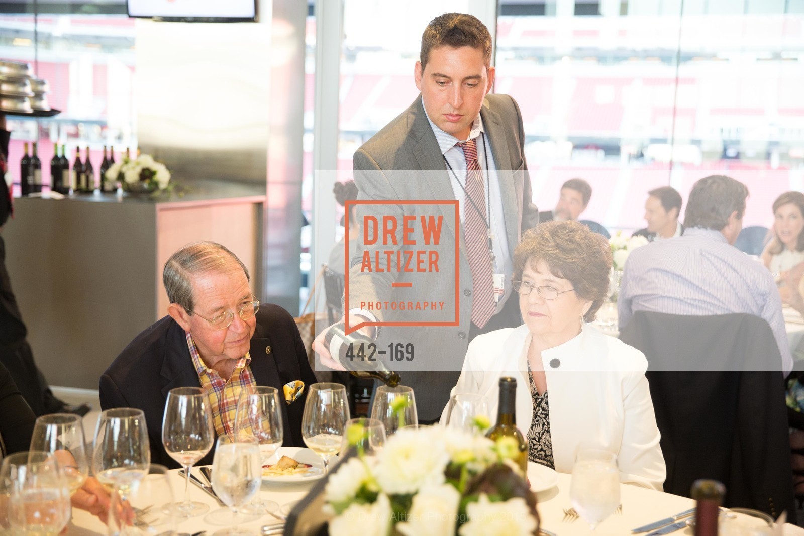 Larry Stone, Carmen Stone, Silicon Valley Wine Auction Benefiting Silicon Valley Education Foundation, Levi's Stadium. 4900 Marie P. DeBartolo Way, June 19th, 2015
