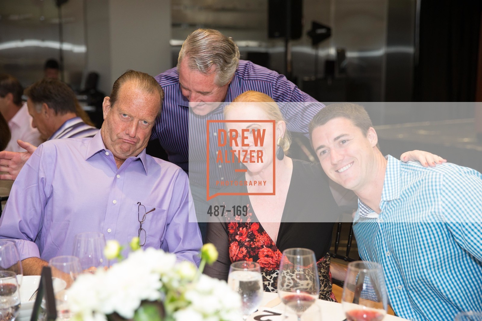 Doug Lockie, John Miller, Sally Pera, Brad Lehman, Silicon Valley Wine Auction Benefiting Silicon Valley Education Foundation, Levi's Stadium. 4900 Marie P. DeBartolo Way, June 19th, 2015,Drew Altizer, Drew Altizer Photography, full-service agency, private events, San Francisco photographer, photographer california