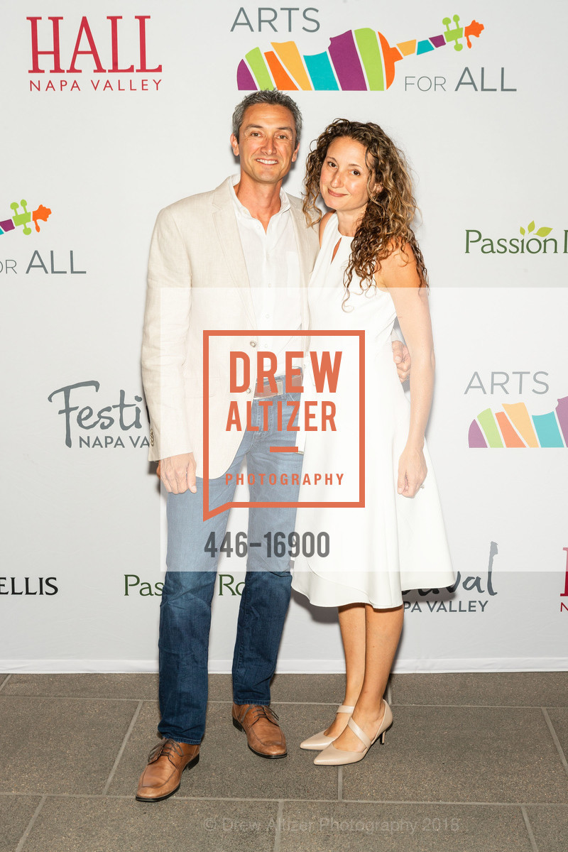 Josh Carroll, Tracy Carroll, Festival Napa Valley 2018 Arts for All Gala at HALL St Helena, HALL Wines. 401 St. Helena Highway, July 22nd, 2018, Photo #446-16900 Josh Carroll, Tracy Carroll, Photo #446-16900