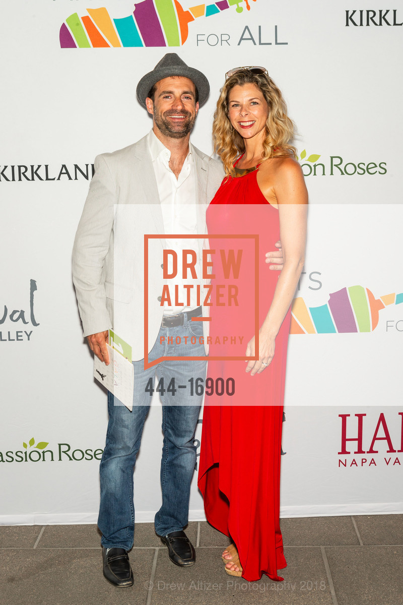 Mike Chaput, Heather Chaput, Festival Napa Valley 2018 Arts for All Gala at HALL St Helena, HALL Wines. 401 St. Helena Highway, July 22nd, 2018, Photo #444-16900 Mike Chaput, Heather Chaput, Photo #444-16900
