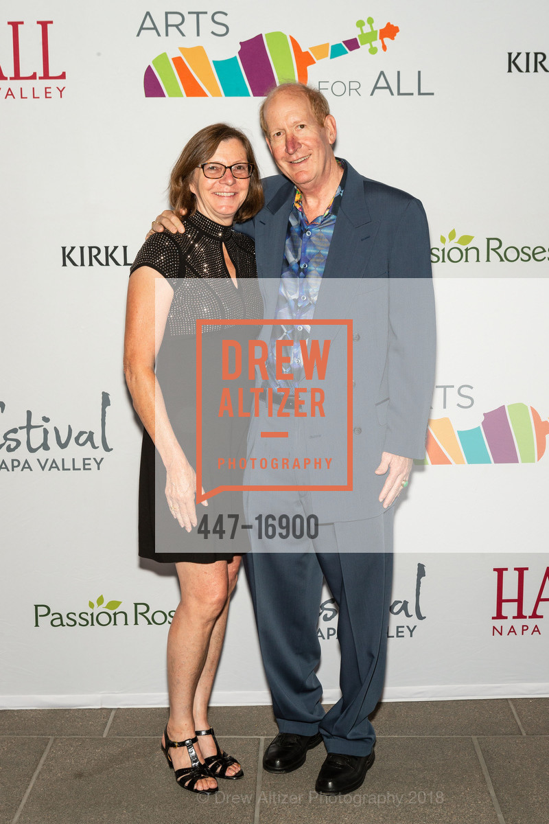 Sharon Dixon, Mike Dixon, Festival Napa Valley 2018 Arts for All Gala at HALL St Helena, HALL Wines. 401 St. Helena Highway, July 22nd, 2018, Photo #447-16900 Sharon Dixon, Mike Dixon, Photo #447-16900