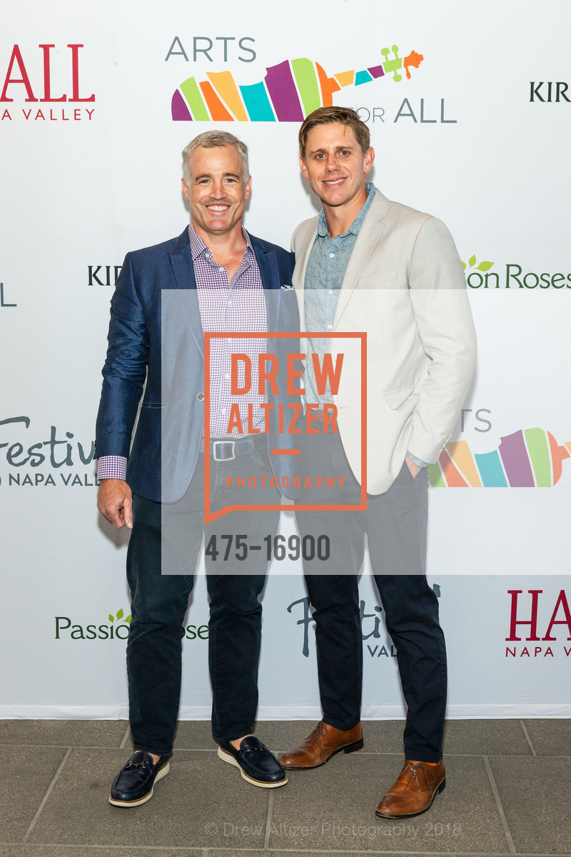 Mike Casey, Frank Pennington, Festival Napa Valley 2018 Arts for All Gala at HALL St Helena, HALL Wines. 401 St. Helena Highway, July 22nd, 2018, Photo #475-16900 Mike Casey, Frank Pennington, Photo #475-16900