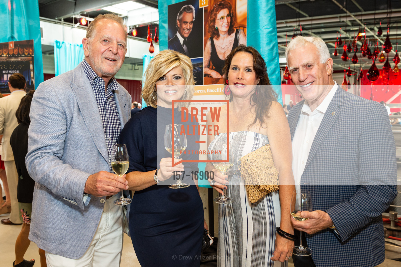Rich Frank, Leslie Frank, Kim Cardoza, Michael Cardoza, Festival Napa Valley 2018 Arts for All Gala at HALL St Helena, HALL Wines. 401 St. Helena Highway, July 22nd, 2018, Photo #157-16900 Rich Frank, Leslie Frank, Kim Cardoza, Michael Cardoza, Photo #157-16900