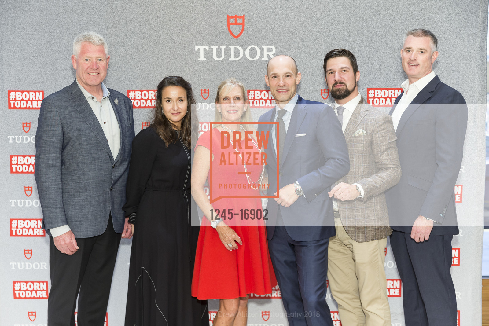 Gabriela Anastasio, Diane Adams, Russell Kelly, Adrien Fourcade, Shreve & Co. Hosts Tudor Cocktail Reception, Shreve & Co. 150 Post Street, July 18th, 2018, Photo #1245-16902 Gabriela Anastasio, Diane Adams, Russell Kelly, Adrien Fourcade, Photo #1245-16902