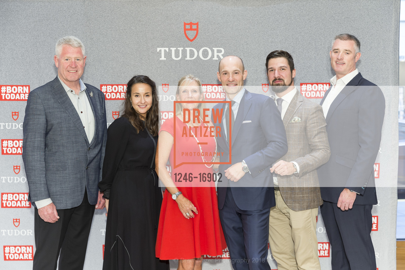 Gabriela Anastasio, Diane Adams, Russell Kelly, Adrien Fourcade, Shreve & Co. Hosts Tudor Cocktail Reception, Shreve & Co. 150 Post Street, July 18th, 2018, Photo #1246-16902 Gabriela Anastasio, Diane Adams, Russell Kelly, Adrien Fourcade, Photo #1246-16902
