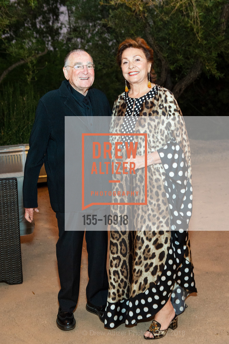 Jan Shrem, Maria Manetti Shrem, Festival Napa Valley 2018 Patron Dinner at CIA at Copia, CIA at Copia. 500 1st Street, July 27th, 2018, Photo #155-16918 Jan Shrem, Maria Manetti Shrem, Photo #155-16918