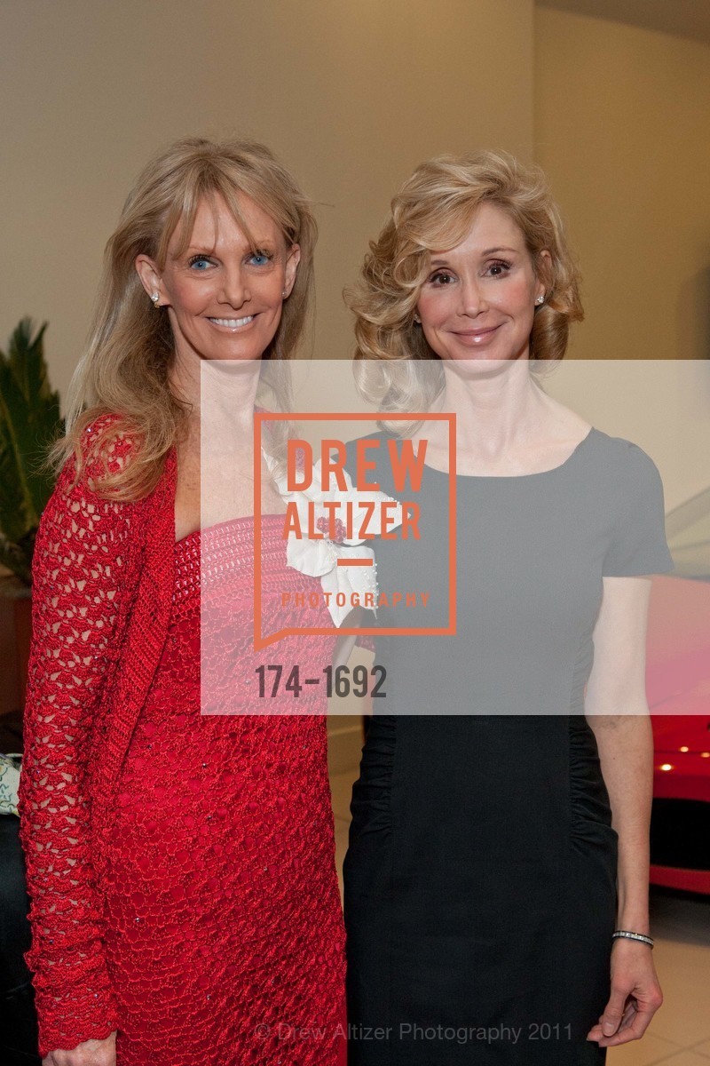Belinda Berry, Susan Tamagni, San Francisco Opera Guild - Opera Ball Post-Party at Ferrari/Maserati of San Francisco, US, December 11th, 2011, Photo #174-1692 Belinda Berry, Susan Tamagni, Photo #174-1692