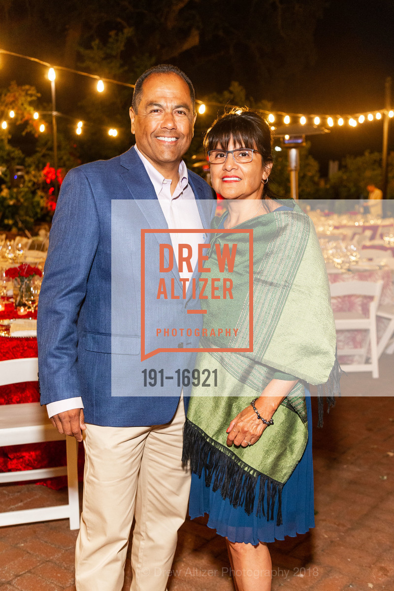 Ray Morales, Irma Luna, Festival Napa Valley 2018 Patron Dinner at Silverado Resort and Spa, Silverado Resort and Spa. 1600 Atlas Peak Road, July 26th, 2018, Photo #191-16921 Ray Morales, Irma Luna, Photo #191-16921