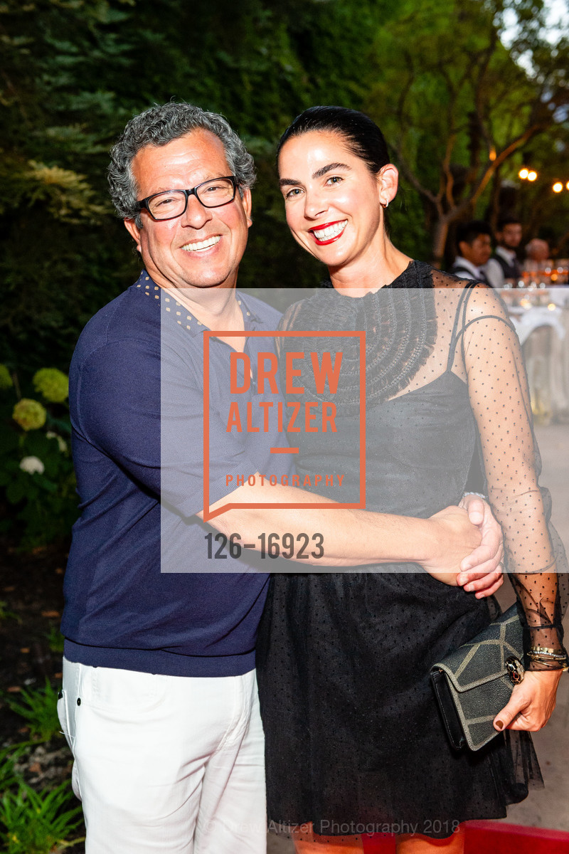 Robert Torres, Gloria Torres, Festival Napa Valley 2018 Patron Dinner at Frank Family Vineyards, Frank Family Vineyard. 1091 Larkmead Lane, July 25th, 2018, Photo #126-16923 Robert Torres, Gloria Torres, Photo #126-16923